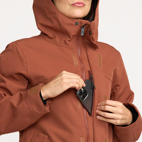 VOLCOM Women's Stoney Shadow Insulated Jacket 2026 - Henna