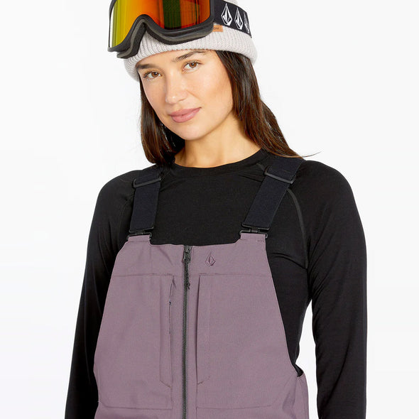 VOLCOM Women's Swift Bib Overall 2025 - Dusty Lavender