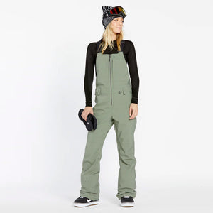 VOLCOM Women's Swift Bib Overall 2025 - Lichen Green