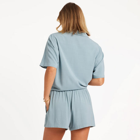 VOLCOM Women's Tropicali Short -  Blue Sapphire