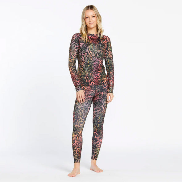 VOLCOM Women's V-Science Base Layer Crew - Acid