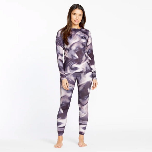 VOLCOM Women's V-Science Base Layer Crew - Nirvana