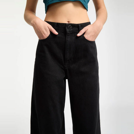 VOLCOM Women's Weellow II Denim - Black