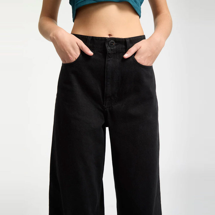 VOLCOM Women's Weellow II Denim - Black