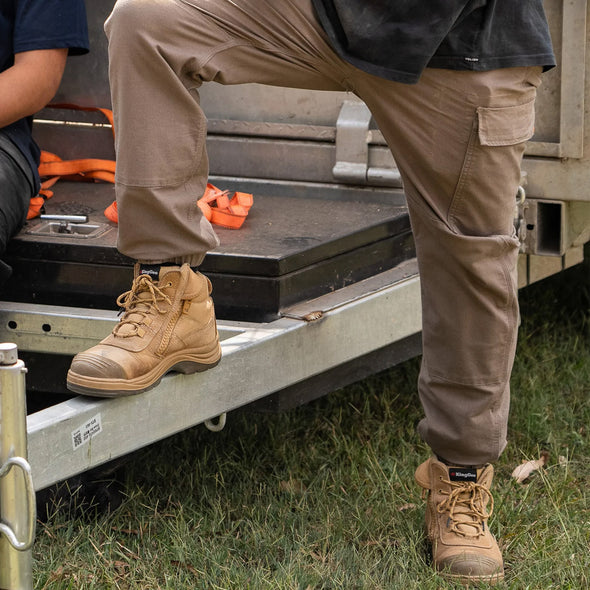VOLCOM Workwear Caliper Cuffed Pant - Brindle