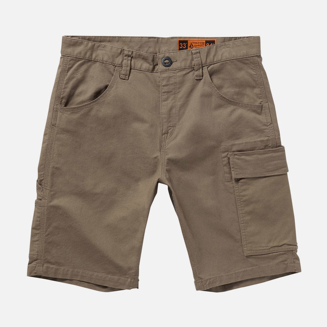 VOLCOM Workwear Caliper II 20" Work Short - Brindle