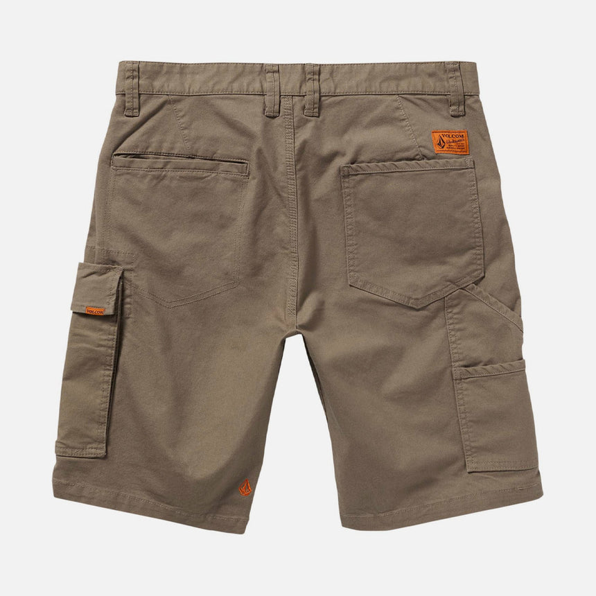 VOLCOM Workwear Caliper II 20" Work Short - Brindle