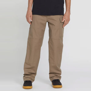 VOLCOM Workwear Caliper Relaxed Pant - Brindle