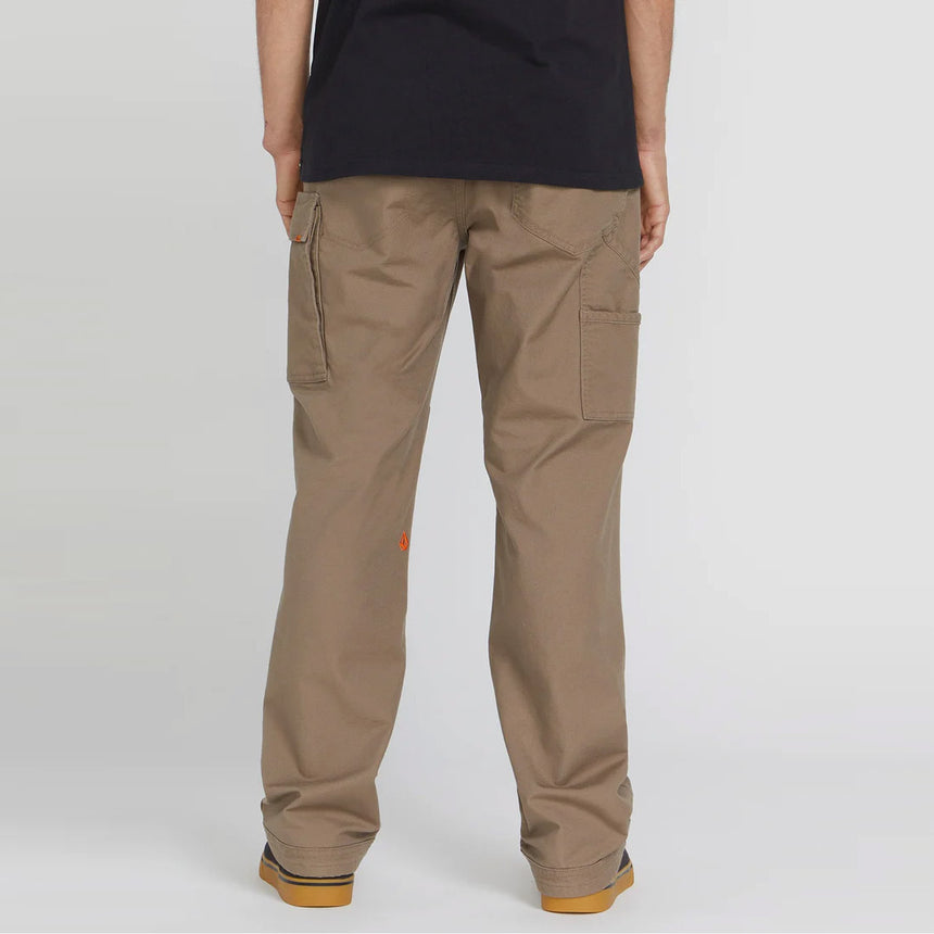 VOLCOM Workwear Caliper Relaxed Pant - Brindle