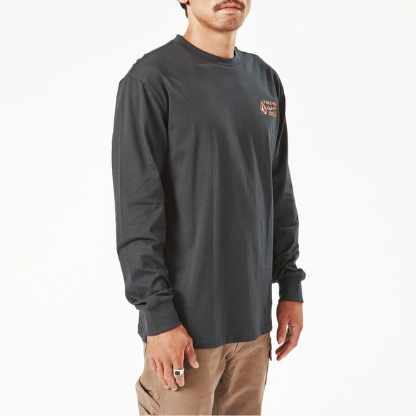 VOLCOM Workwear Long Sleeve Tee - Black