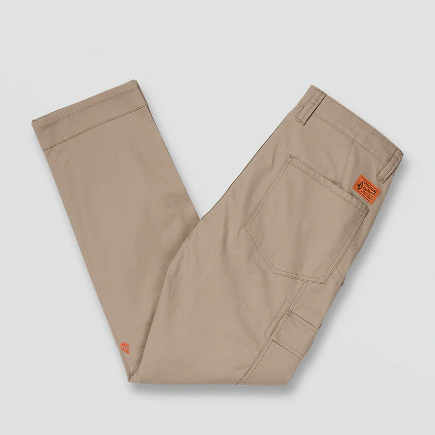 VOLCOM Workwear Meter Lightweight Work Pant - Brindle