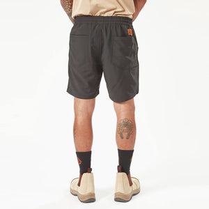 VOLCOM Workwear Rack Elastic Waist Hybrid 17" Short - Black