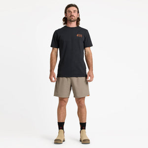 VOLCOM Workwear Rack II Hybrid 17" Short - Brindle