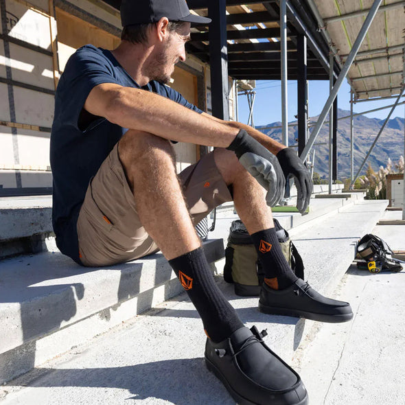 VOLCOM Workwear Sock 3 Pack - Black