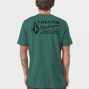 VOLCOM Workwear Tee - Forest