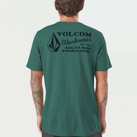VOLCOM Workwear Tee - Forest