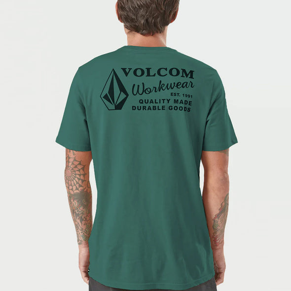 VOLCOM Workwear Tee - Forest