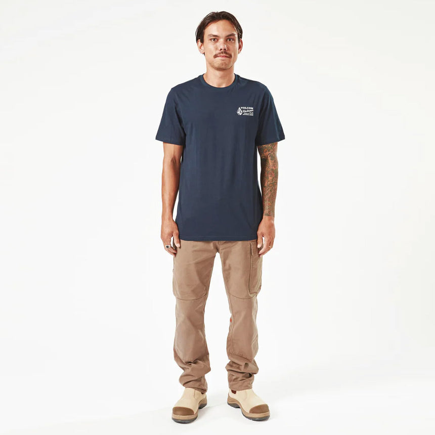 VOLCOM Workwear Tee - Navy