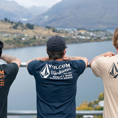 VOLCOM Workwear Tee - Navy