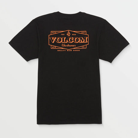 VOLCOM Workwear Union Tee - Black