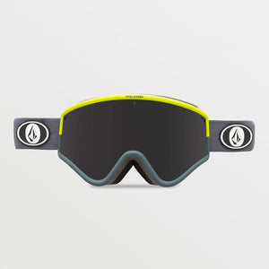 VOLCOM YAE Goggle 2023 - Citrus Grey/Dark Grey