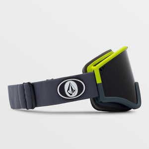 VOLCOM YAE Goggle 2023 - Citrus Grey/Dark Grey