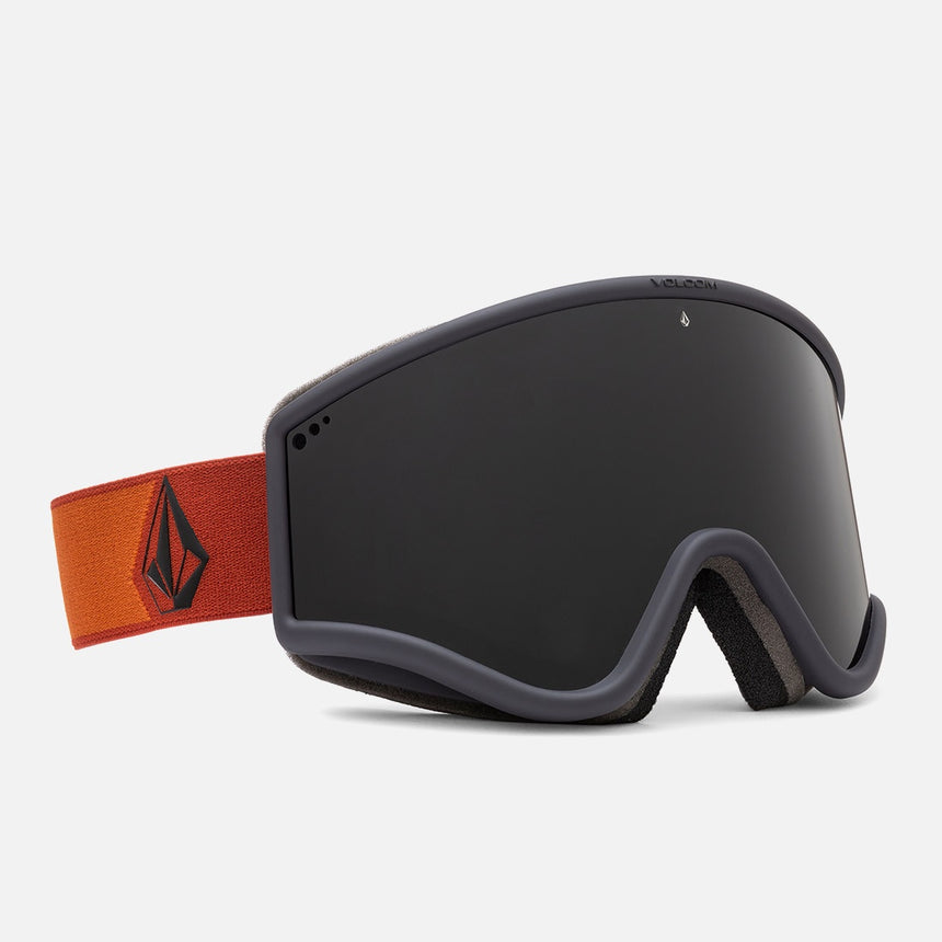 VOLCOM YAE Goggle 2025 - Redwood Caramel/Dark Gray