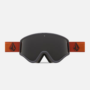 VOLCOM YAE Goggle 2025 - Redwood Caramel/Dark Gray