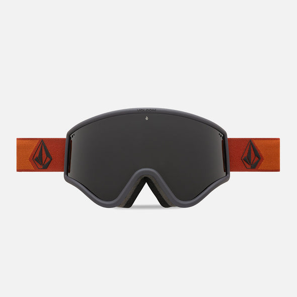 VOLCOM Yae Goggle 2025 - Redwood Caramel/Dark Gray