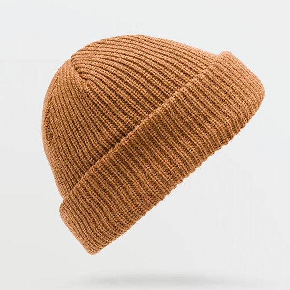 VOLCOM Youth Lined Beanie - Caramel