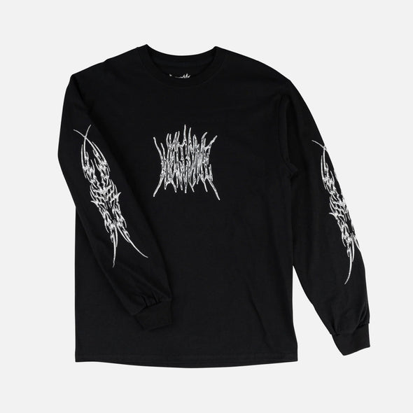 WELCOME Chasm Long Sleeve Tee - Black