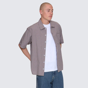 WORSHIP Cherub Short Sleeve Shirt - Blackberry