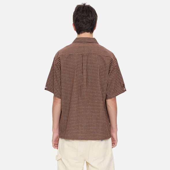 WORSHIP Cherub Short Sleeve Shirt - Brown