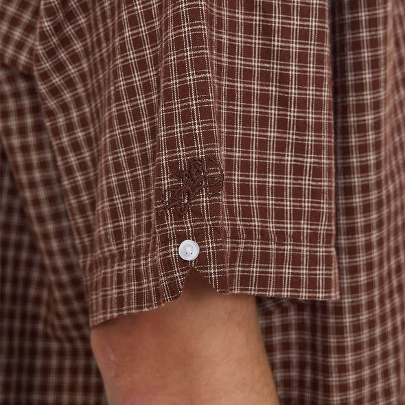 WORSHIP Cherub Short Sleeve Shirt - Brown