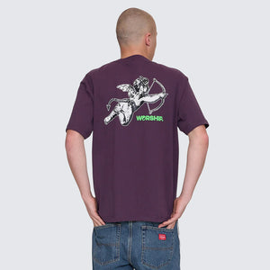 WORSHIP Cherub Tee - Blackberry
