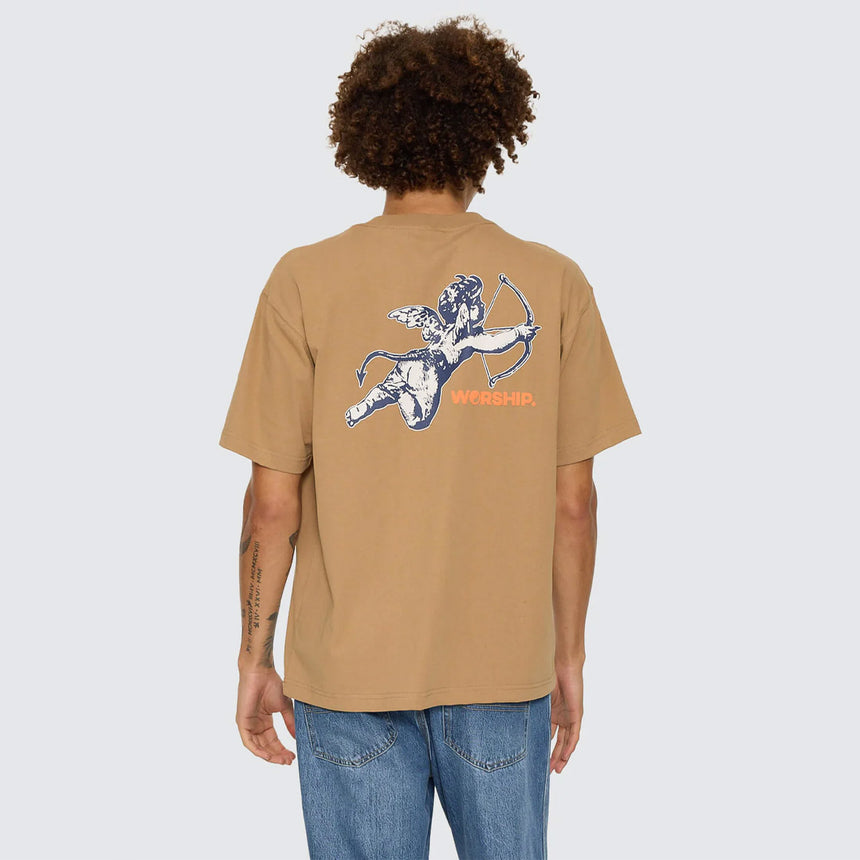 WORSHIP Cherub Tee - Tannin