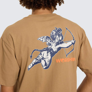 WORSHIP Cherub Tee - Tannin
