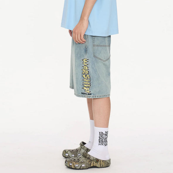 WORSHIP Dreamers Big Dawg Jean Short - Light N Dirty