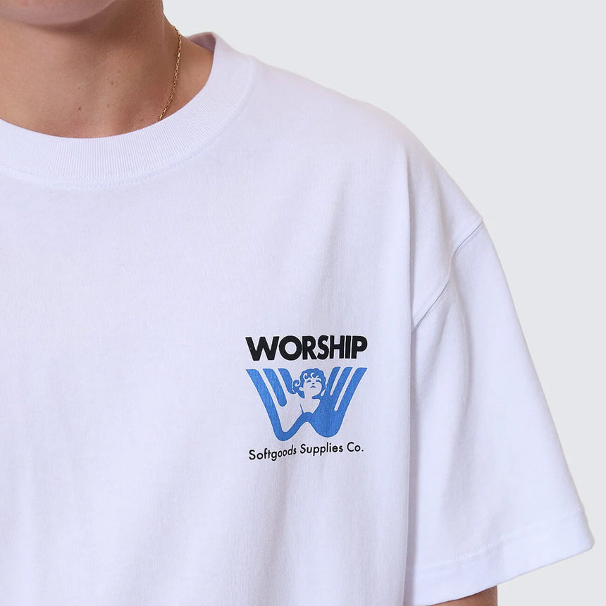 WORSHIP Genesis Tee - White
