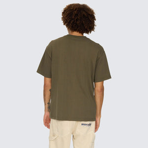 WORSHIP Line Stepper Tee - Grape Leaf