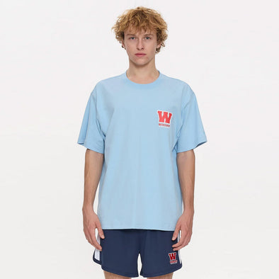 WORSHIP Little Belter Tee - Willow Blue