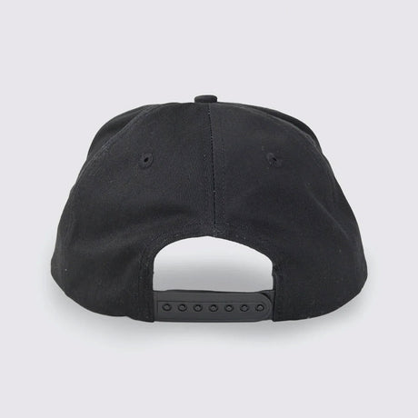 WORSHIP Obsidian 5 Panel Hat - Black