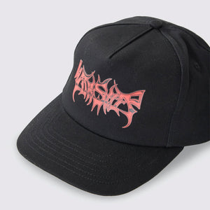 WORSHIP Obsidian 5 Panel Hat - Black