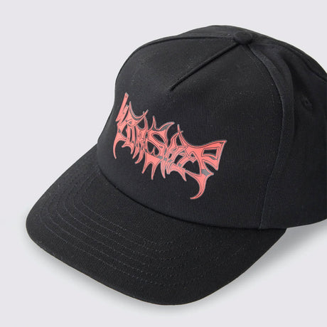 WORSHIP Obsidian 5 Panel Hat - Black