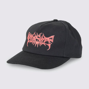 WORSHIP Obsidian 5 Panel Hat - Black