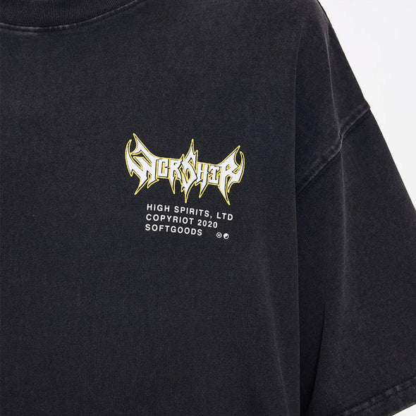 WORSHIP Pile Up Oversize Tee - Black