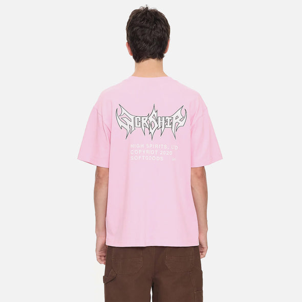 WORSHIP Pile Up Tee - Flamingo