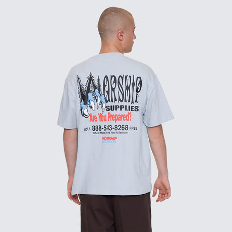 WORSHIP Preparation Tee - Lunar Grey