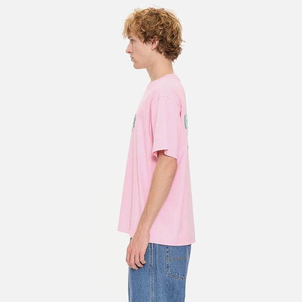 WORSHIP Scrambled Tee - Flamingo