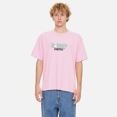 WORSHIP Scrambled Tee - Flamingo